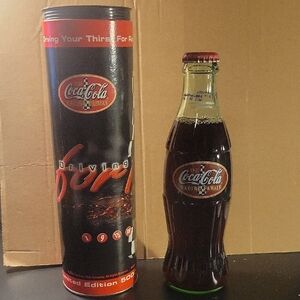 Coca-Cola Red and Black Collectible Set 2002 NASCAR The Racing FAMILY